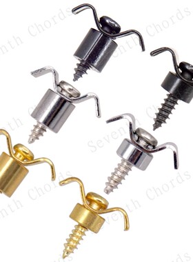 SQ ST简易飞机款高底电吉他琴头压弦扣压弦器稳弦扣锁弦扣导弦器