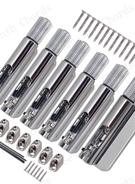 单支分体式分裂式无头吉他琴桥拉弦板弦桥Headless Bridge BG3005