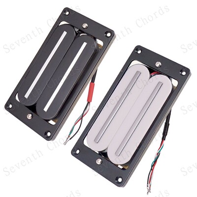 双块双联电吉他大双轨带边框