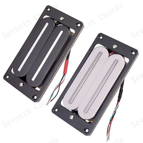 双块双联电吉他大双轨带边框