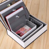 迷你书本保险箱存钱罐密码 生日礼物 儿童储蓄罐储钱罐钥匙收纳盒