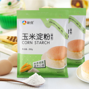 新良烘焙原料食用玉米淀粉栗粉200g生粉勾芡蛋糕饼干糕点烤肠烹饪
