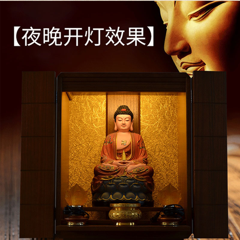 佛灯佛龛灯佛柜灯神柜照明图片