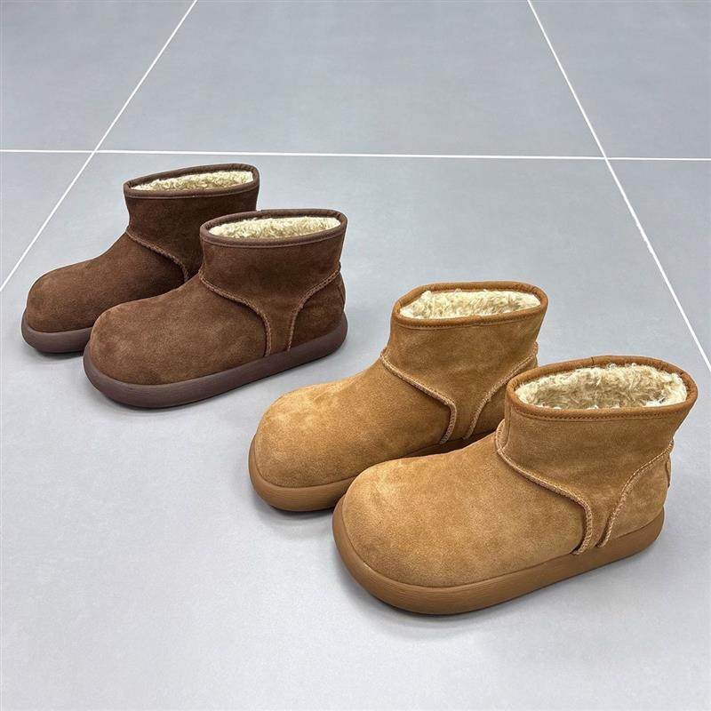 小土豆复古厚底雪地靴女2026年新款加绒加厚舒适保暖东北大棉靴,女鞋,时尚雪地靴,淘宝优惠券,粉丝福利购,淘宝优惠卷
