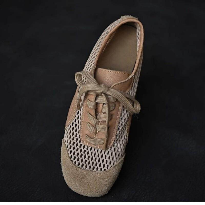 自留版透气网眼网面休闲鞋女平底鞋 2026新款夏季凉鞋德训鞋女,女鞋,时尚休闲鞋,淘宝优惠券,粉丝福利购,淘宝优惠卷