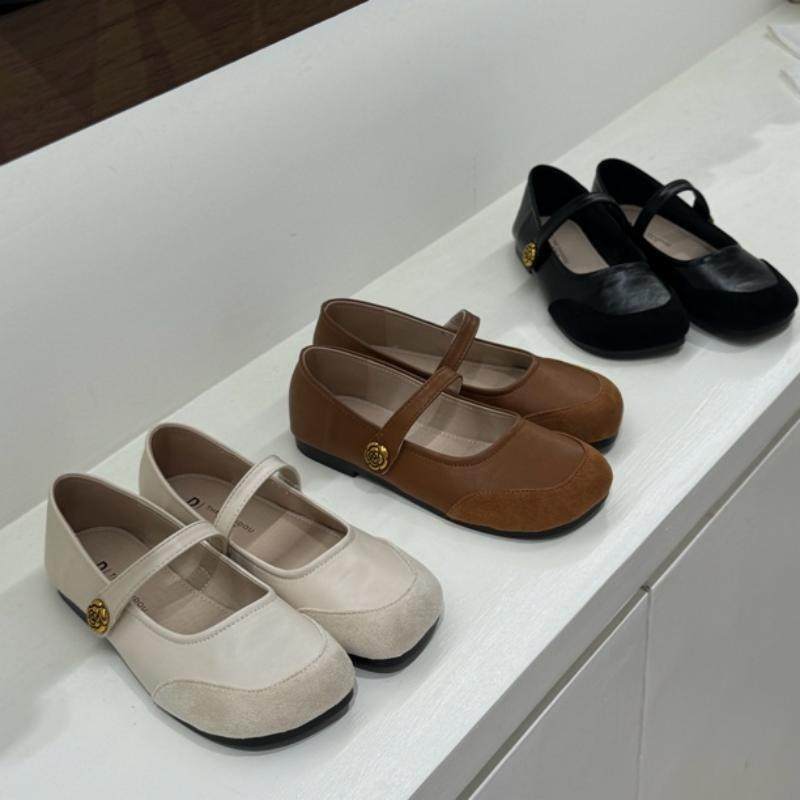 山茶花小单鞋新款软底芒果头百搭夏季女鞋豆豆鞋圆头显瘦玛丽珍鞋,女鞋,玛丽珍鞋,淘宝优惠券,粉丝福利购,淘宝优惠卷