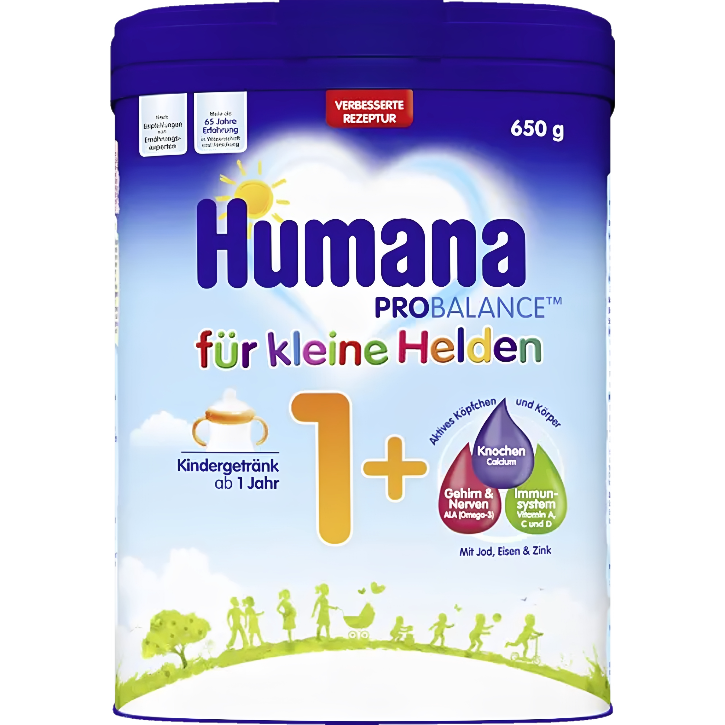 直邮代购德国瑚玛娜Humana奶粉1+段1岁以上超市采购直播