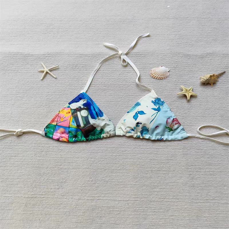 女生辣妹泳衣2024新款日系纯欲Kitty猫比基尼小胸聚拢泳装泡温泉