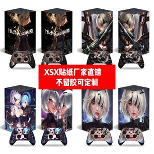 XBOX X贴膜XBOX X贴纸XSX尼尔机械纪元 贴纸可定制 series