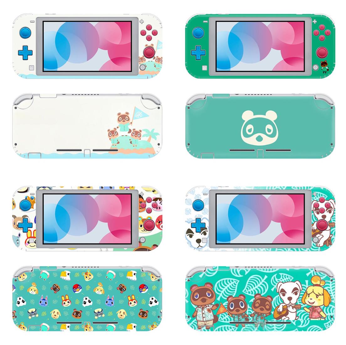 任天堂switch lite贴纸switch lite贴膜ns lite动物之森机身贴膜