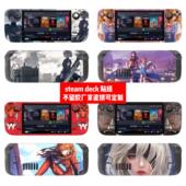 deck痛贴动漫美女贴纸可定制 deck贴膜steam Steam deck贴纸steam
