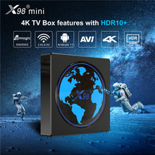 新品X98mini amlogic S905W2 AV1 Android 11 5G 双wifi 4k安卓盒