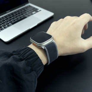 华强北2026野径Ultra3适用AppleWatch S11苹果手表带运动透气回环