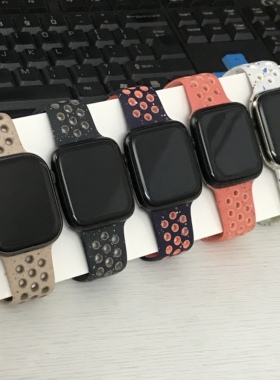 【华强北优选】适用iwatch新款学生硅胶手表带s7窝蜂版ultra9表带