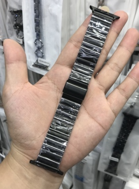 适用s8苹果iwatchS10华强北HK10PROULTRA新款卡扣不锈钢s98se表带