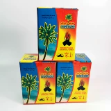 Блок Аравия, кокосовый уголь Shisha Bar Ktv использует дымовый уголь большой дым Полный комплект бесплатной доставки