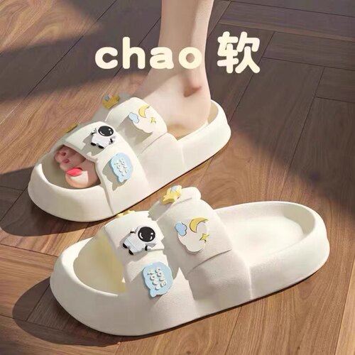 踩屎感防滑厚底家居舒适外穿凉拖