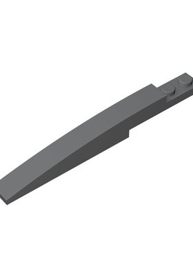 国产MOC 积木 13731 益智小颗粒1x10弧形砖基础零配件