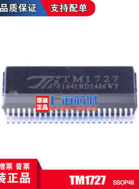 TM1727 SSOP48 原装正品 LED驱动芯片 现货 新批次 量大可议价