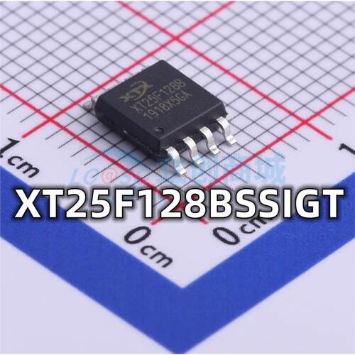全新 XT25F128BSSIGT 封装SOP-8 128Mbit储存器芯片 现货供应