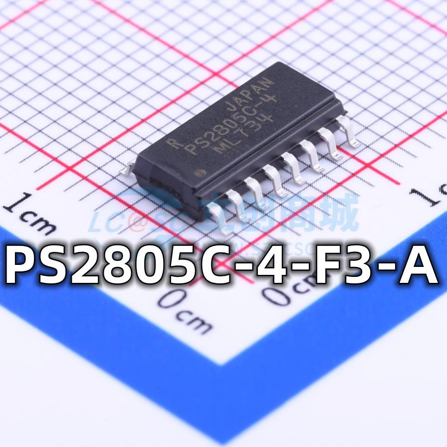 全新 PS2805C-4-F3-A 封装SOP-16 光电耦合器IC芯片 现货供应