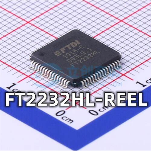 全新 FT2232HL-REEL封装LQFP-48 USB转FIFO接口协议芯片 现货