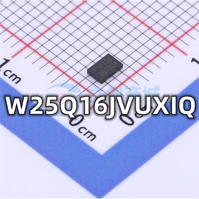 全新 W25Q16JVUXIQ 丝印1P105 封装UFDFN-8 串行闪存IC芯片