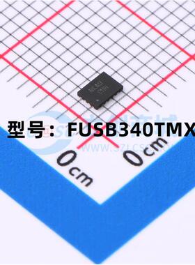 全新 FUSB340TMX 丝印NKAA 封装QFN-18 USB开关器芯片 现货
