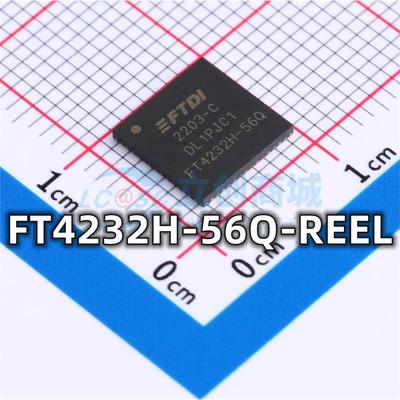 全新 FT4232H-56Q-REEL 封装VQFN-56 USB转FIFO 接口协议芯片
