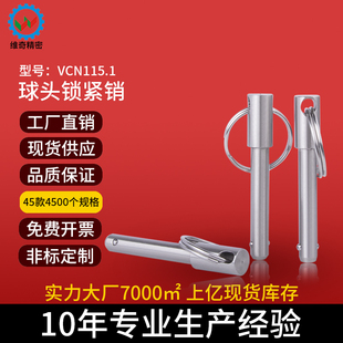 BPLS10 115.1-10厂家专业生产分度销 球头锁紧销库存现货一件代发