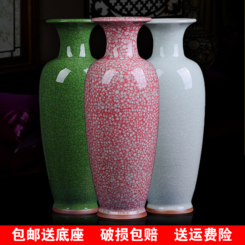 景德镇仿古中式风家居客厅大花瓶