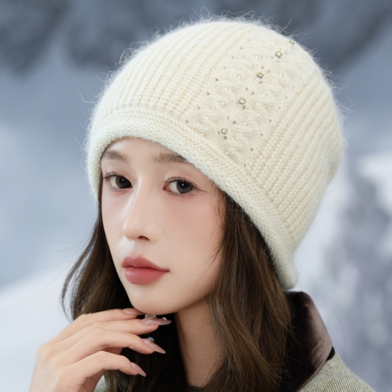 秋冬季新款中老年人包头帽