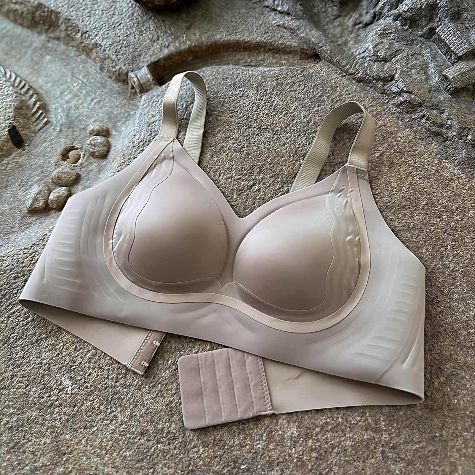 suregirl珠光缎感果冻无痕软支撑无钢圈聚拢舒适软糯粉底液养胸衣,女士内衣/男士内衣/家居服,文胸,淘宝优惠券,粉丝福利购,淘宝优惠卷