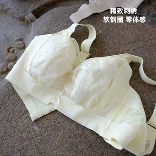 大胖妞推荐大胸显小超薄全罩杯内衣透气软钢圈防下垂塑形显瘦文胸