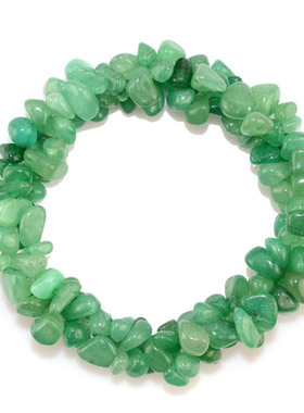 天然东陵玉手链东陵玉碎石女士