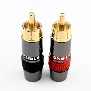 RCA/莲花插头/音频AV插头/8mm接线孔/同轴接头/音视频莲花插