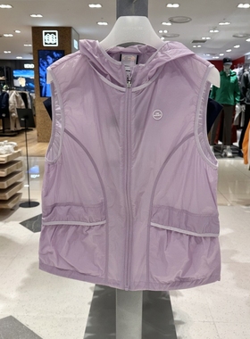 不退换全韩百货EIDER韩国代购 25春女休闲马夹 DWM25662 5C27