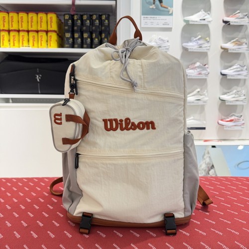 不退换 WILSON 韩国代购 2026夏 双肩背包 W263006TBP74 6G24