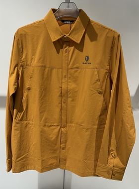 不退换全韩百货BLACKYAK韩国代购2025秋休闲衬衫 1BYYSFU502 5J15