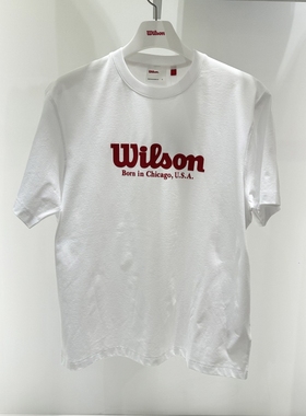 不退换全韩百货 WILSON韩国代购2026春T恤 W261003NTS21 6A13