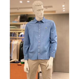 56G 不退换全韩百货LACOSTEMAN韩国代购 CH2591 衬衫 6C19 26春