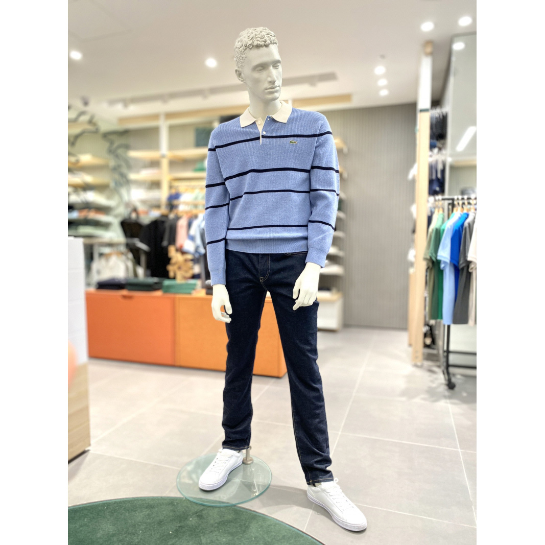 不退换全韩 LACOSTEMAN 韩国代购25秋毛针织衫 AH405E-55N 5J07