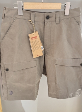 不退换全韩FJALLRAVEN韩代26春男休闲短裤F262MSR01CB 6C06