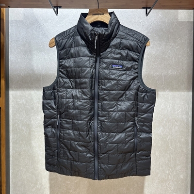 不退换PATAGONIA韩代25秋男马夹Nano Puff Vest 84243Q7 5I30