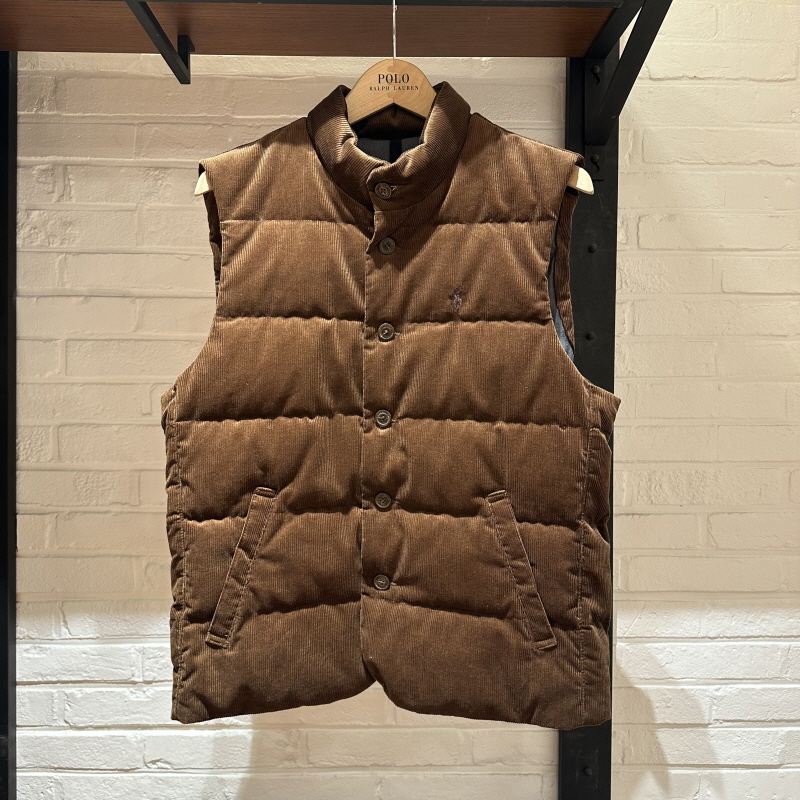 不退换全韩POLORALPHLAURENMAN韩代25冬马夹MNPOOTW1N220235 5K28