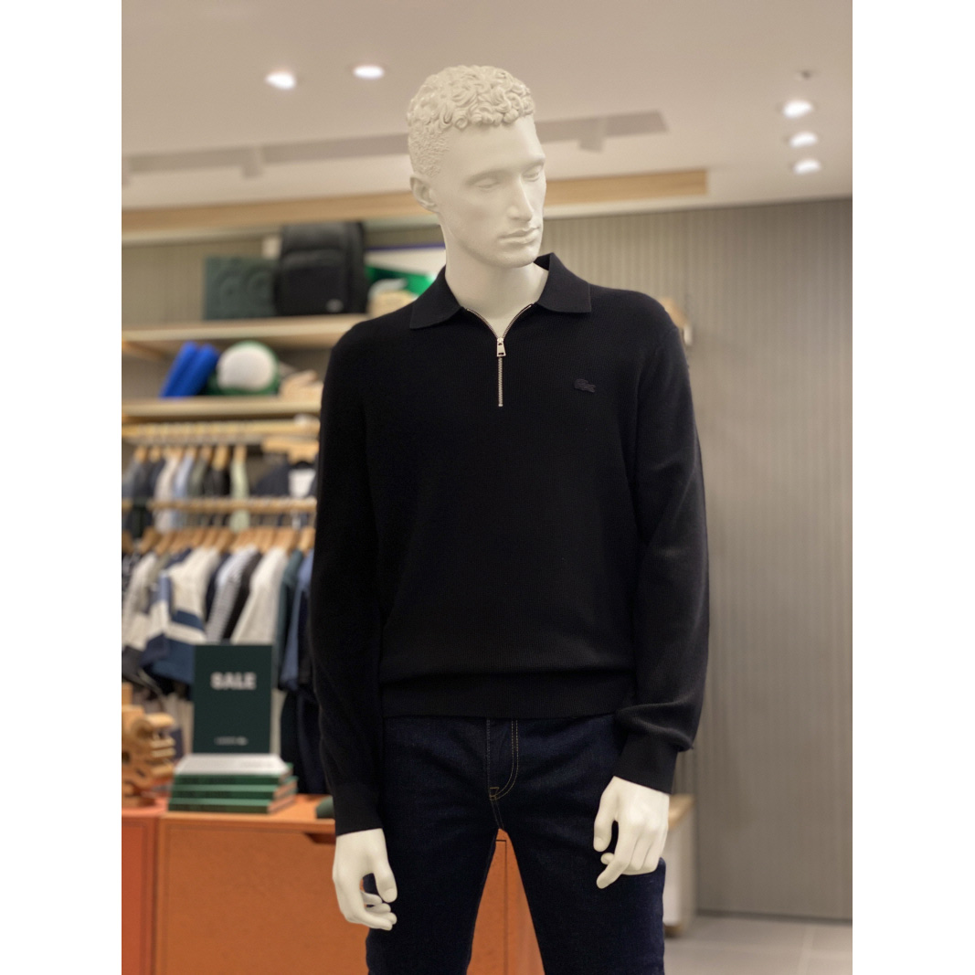 不退换全韩百货LACOSTEMAN韩国代购2025秋针织衫 AH5187-55N 5H25