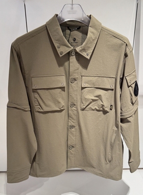 不退换全韩BLACKYAK韩国代购26春男休闲衬衫 1BYYSSV001 6C12