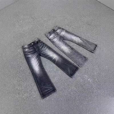 金包银自主 Vintage 646黑牛王牛仔裤搭配cleanfit长裤风格