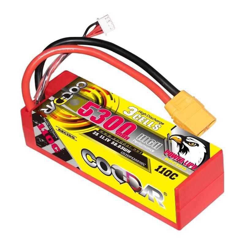 鹰氪CODDAR 7000MAH 4S 14.8V 110C 1:8越野RC遥控车模锂电池1P 玩具/童车/益智/积木/模型 遥控车升级件/零配件 原图主图