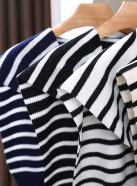 纯羊毛条纹针织小披肩女外搭打结围巾空调房保暖搭肩毛衣假领子